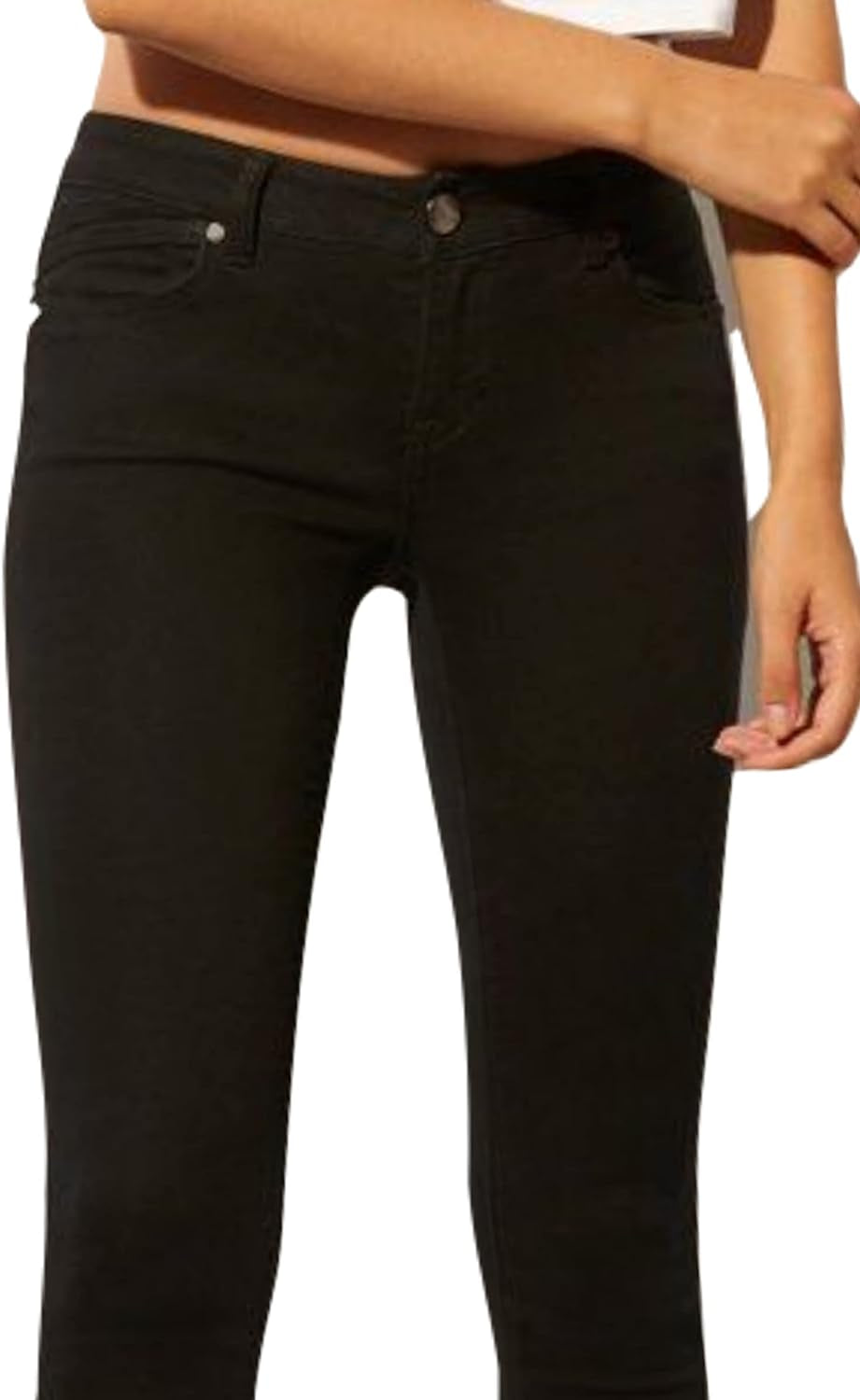 "Flatter and Define Your Figure with Women'S 28" Mid-Rise Re:Denim Skinny Jeans!"