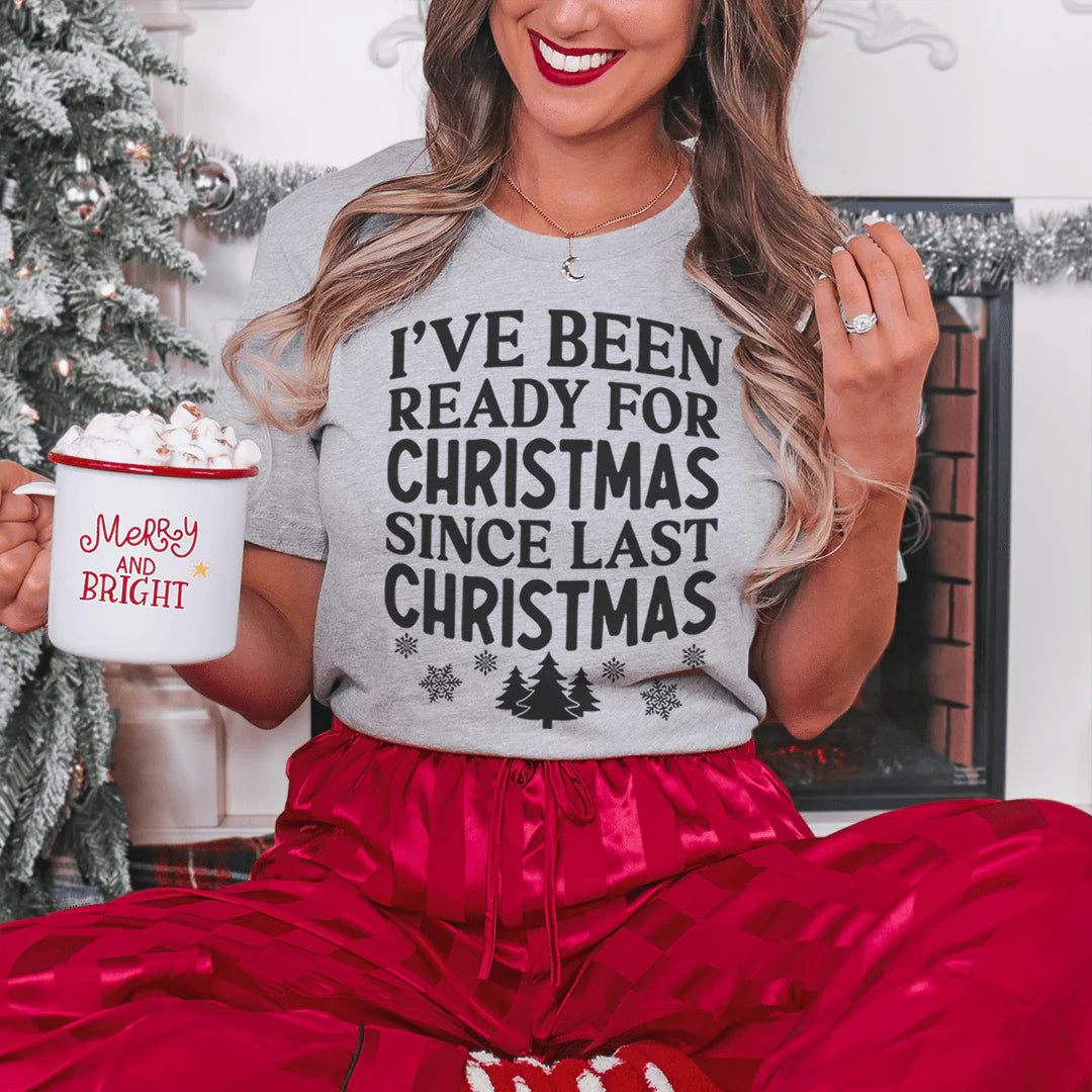 "Get in the Festive Spirit with Our 'Christmas Enthusiast' T-Shirt!"